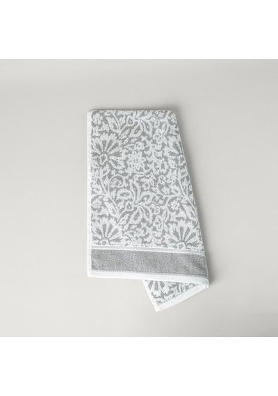 Linens Liora Pamuk 50x85 Cm Yüz Havlusu Koyu Gri Koyu Gri