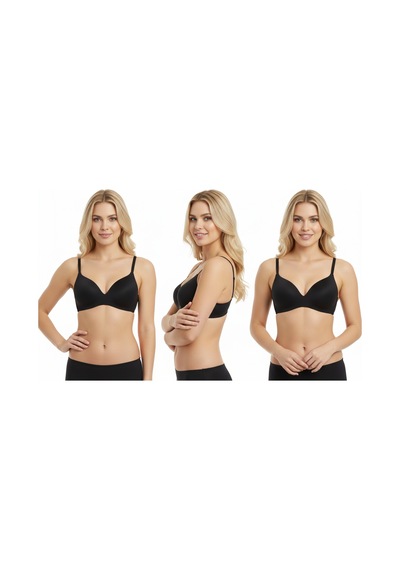 Bonbon Kadın Balensiz Kuplu Soft Bra Sütyen Bb2134 Beyaz