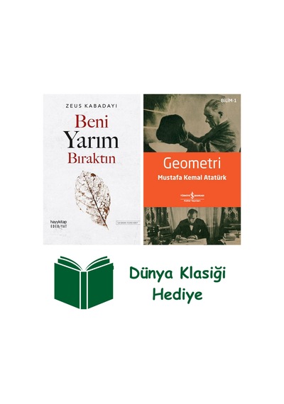 Beni Yarım Bıraktın + Geometri + Dünya Klasiği Hediye