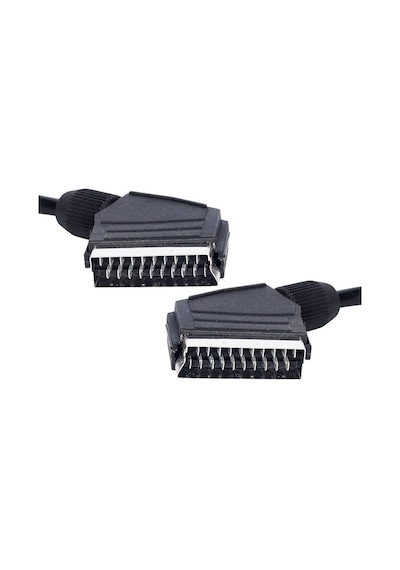 Scart 1.2 Metre 8MM Tırnaklı Tv Scart Kablo