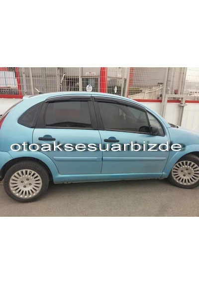 Citroen C3 Mügen Cam Rüzgarlığı 2003-2010 Arası 4 Lü Ithal N11.12401