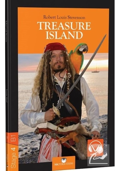 Stage-4 Treasure Island - İngilizce Hikaye - Robert Louis Stevenson - MK Publications