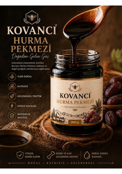 Tahin & Hurma Pekmezi Seti %100 Doğal Katkısız Enerji İkilisi Geleneksel Kahvaltılık