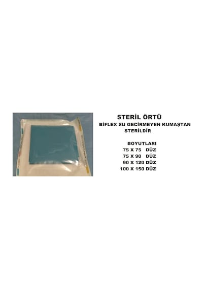 Steril Serviyet Steril Düz Örtü 90 x 120 CM