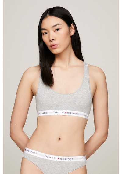 Tommy Hilfiger Unlıned Bralet-7052 Gri