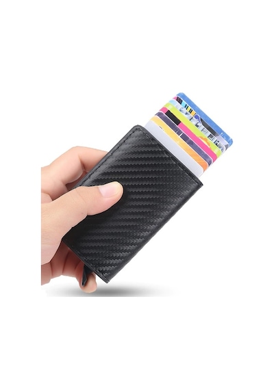Schulzz Neo Karbonfiber Kartlık RFID Korumalı Schulzz Neo Karbonfiber Kartlık RFID Korumalı