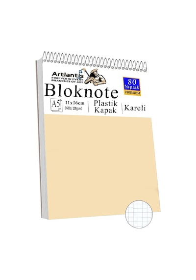 Telli Masaüstü Not Defteri Kareli A5 Orta Boy 1 Adet Masa Üstü Plastik Kapaklı Spiralli Bloknot Blocknote 80 Yaprak Büro Krem Telli Masaüstü Not Defteri Kareli A5 Orta Boy 1 Adet Masa Üstü Plastik Kapaklı Spiralli Bloknot Blocknote 80 Yaprak Büro Krem