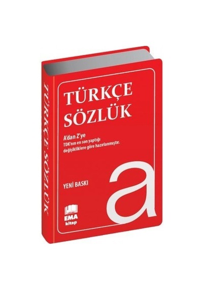 Türkçe Sözlük Plastik Kapak Ema Yayınları