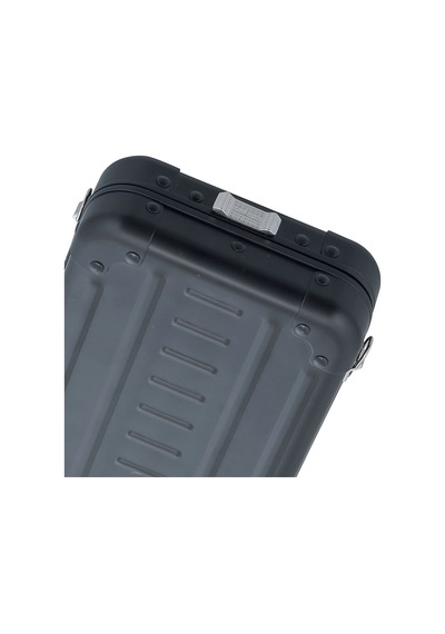 Aleon Mini Bag 19 Cm Alüminyum Omuz Çantası, Hafif, Şık, Unisex Günlük Çanta Antrasit