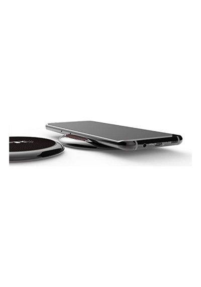 Kablosuz Şarj Aleti 15w Qi Wireless Charging Pad İphone, Samsung Ve Android Uyumlu Usb-c Giriş, Premium Deri Yü