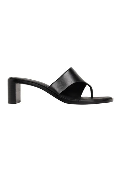 Calvin Klein Block Heel Sndl Thon, 0gj, 36 Siyah Kadın Terlik