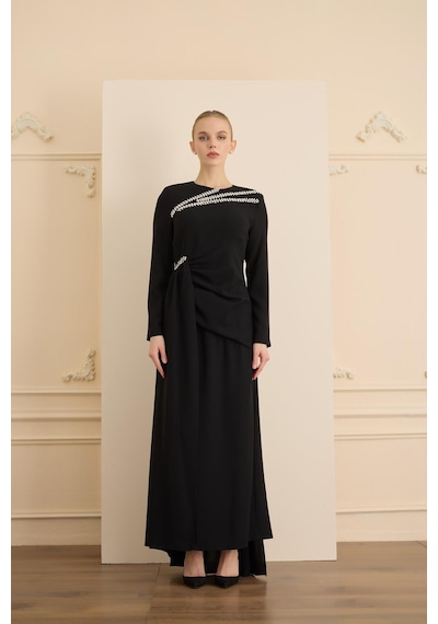 Senna Mıranda Dress Siyah Siyah