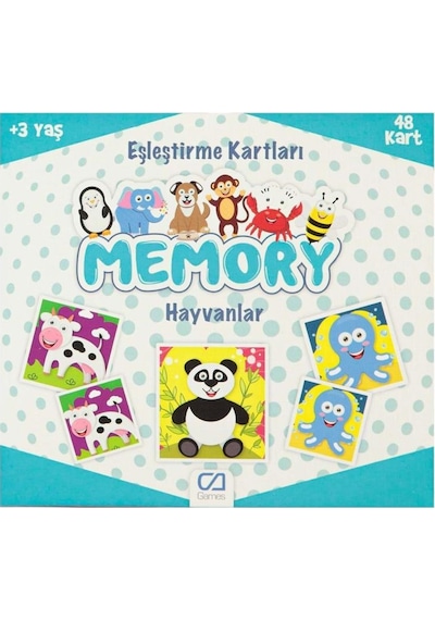 Ca Games Hafıza Kartları Hayvanlar CA.5041