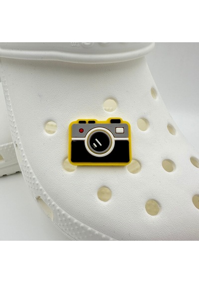 Crocs Terlik Süsü Ve Aksesuarı , Çanta Süsü Jibbitz 3d Kabartma Fotoğraf Makinası 01 Görsel Figür Aksesuar Siyah-gri-beyaz-kırmızı-sarı Crocs Terlik Süsü Ve Aksesuarı , Çanta Süsü Jibbitz 3d Kabartma Fotoğraf Makinası 01 Görsel Figür Aksesuar Siyah-gri-beyaz-kırmızı-sarı