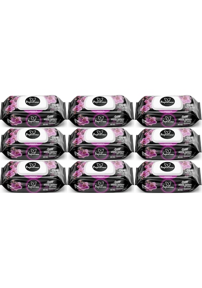 Papilion Islak Havlu Mendil 100 Yaprak Aroma Terapi 9 Lu Set 9'lu Set