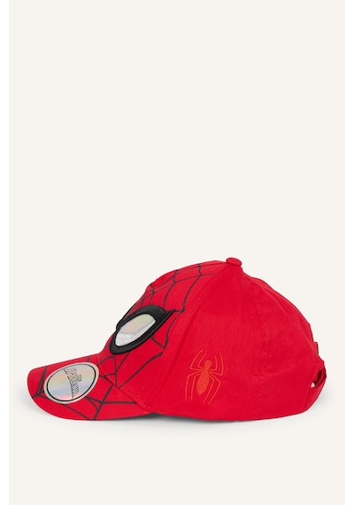 Defacto Marvel Spıderman Pamuklu Cap Şapka Erkek Çocuk G0956a826wnrd1 Kırmızı-rd1