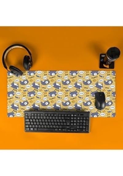 Kız Arkadaşa Sevimli Kedi Tasarımlı Mousepad  - Mouse Pad  - Fare Altlığı