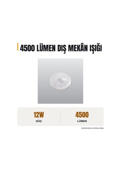 Ack Par56 Duy Led Havuz Armatür Ampulü Mavi - Aa31-83626