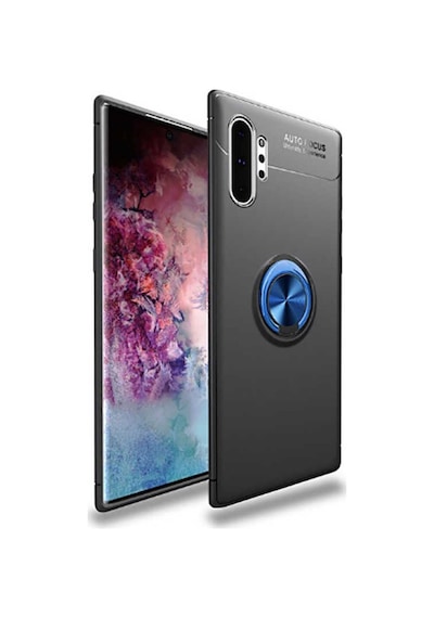 Samsung Galaxy Uyumlu Note 10 Plus Kilif Yüzüklü Tam Korumali Silikon 417329310