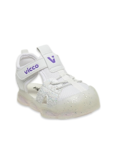 Vicco 321.b24y211 Bebe Phylon Işıklı Beyaz Çocuk Sandalet Beyaz