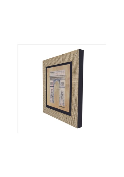 Zafer Takı Arc De Triomphe Baskılı Mdf Magnet 7x7 435