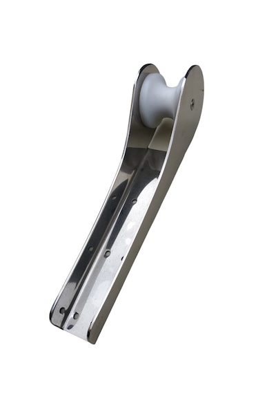 Tekne Burun Makarası. Tekne Baş Makarası. 304 Krom 50x300mm
