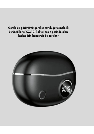 Bluetooth 5.4 Kablosuz Kulaklık Açık Kulak Tasarım Hızlı Şarj Belirtilmemiş