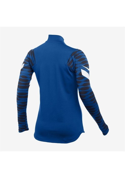 Nike W Nk Df Strke21 Dril Top Kadın Antrenman Eşofman Üstü Mavi