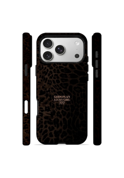 Velvoria Valestra Gece Leopar Apple iPhone Uyumlu 17 Pro Darbe Korumalı Kılıf Valestra Select - Gece Leopar