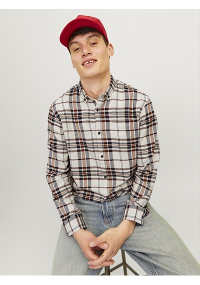 Jack & Jones Jack&jones Erkek Gömlek 12235982 Bej
