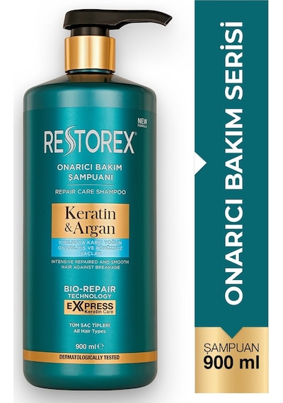 Restorex 900 Ml Keratin-argan Şampuan