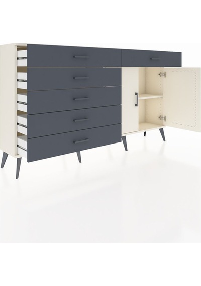 Arges Konsol Tek Raflı 6 Çekmeceli 2 Kapaklı 176x30x99 Aytaşı-ayt Aytaşı-aytaşı/antrasit Arges Konsol Tek Raflı 6 Çekmeceli 2 Kapaklı 176x30x99 Aytaşı-ayt Aytaşı-aytaşı/antrasit