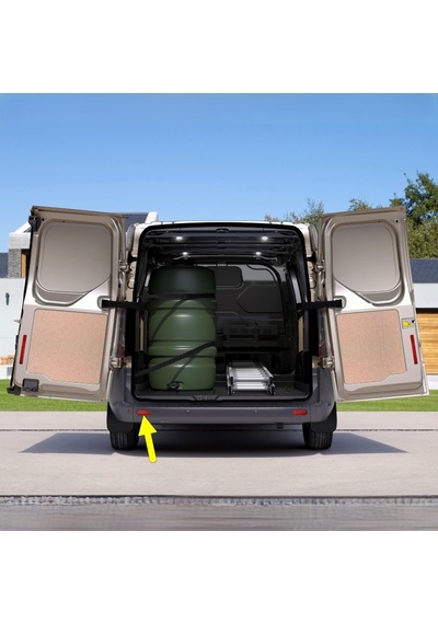 Ford Transit Custom 2013-2023 Arka Tampon Sol Reflektör Kedi Gözü