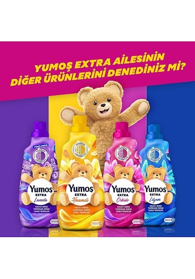 Yumoş Yumuşatıcısı Amber 1440ml 2adet Omo Active Fresh Toz Çamaşı 3'lü Set