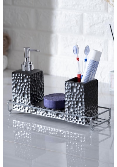 Acar Odeon 4 Parça Banyo Seti Renkli