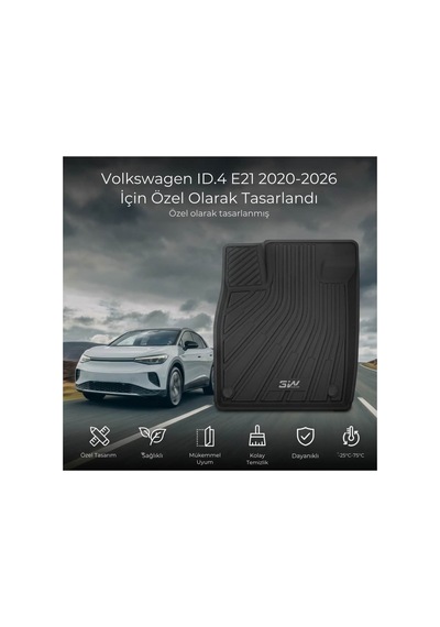Volkswagen Id.4 E21 / Skoda Elroq Araca Özel Tpe Paspas Seti