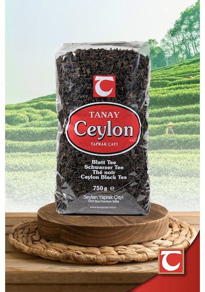 Tanay Ceylon İthal Yaprak Seylan Çayı 750 G