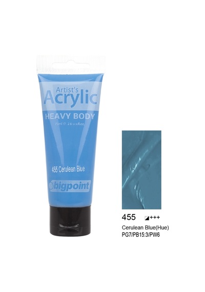 Bigpoint Akrilik Boya 75 ml Crulean Blue 455