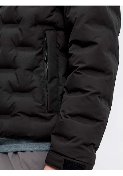Jack & Jones Point Heat Quilted Erkek Siyah Mont 12285932-b Siyah