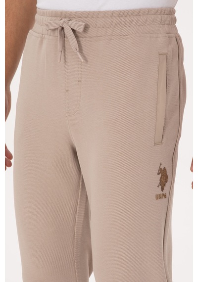U.s. Polo Assn. Erkek Koyu Bej Eşofman Altı 50309998-vr088 Koyu Bej