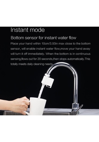 Jms Xiaomi Youpin Otomatik Algılama Kızılötesi İndüksiyon Lavabo Musluğu