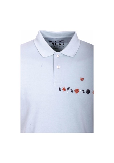 Erkek Polo Yaka Tişört Mavi Slim Fit Ribanalı Kol Nakışlı T-shirt Ncs Jeans 1169-mavi Mavi Erkek Polo Yaka Tişört Mavi Slim Fit Ribanalı Kol Nakışlı T-shirt Ncs Jeans 1169-mavi Mavi