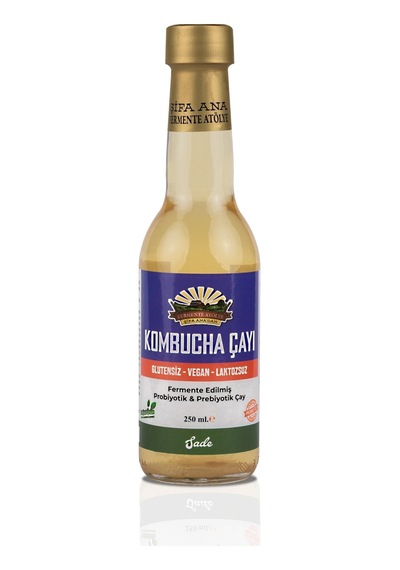 Sade Kombucha 250ml. Cam Şişede