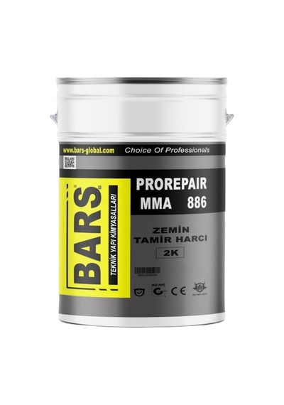 Bars Reçine Esaslı Yüksek Dayanımlı Zemin Tamir Harcı-15+4 Kg