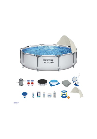 Bestway Gölgelikli Prefabrik Full Havuz Seti 305x76cm Bw561 56406