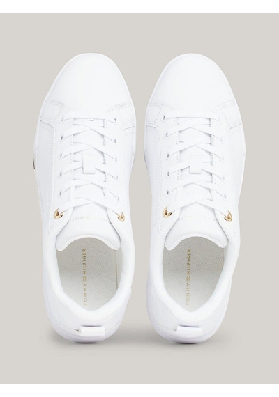 Tommy Hilfiger Chıque Court Sneaker-7719 White