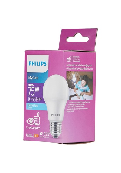 75w Led Ampul, 6500k Beyaz Işık, E27 Normal Duy 4lü Paket Diğer
