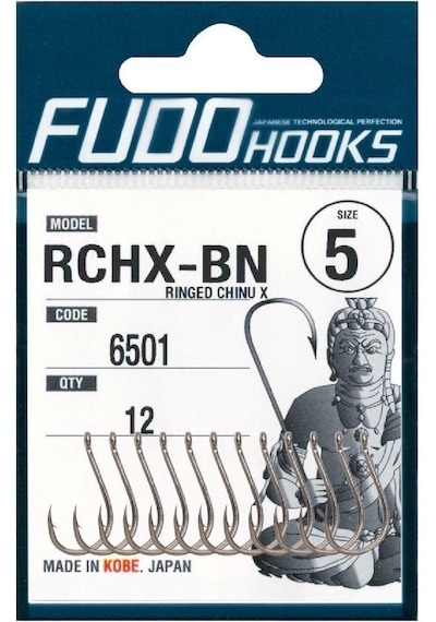 Fudo 6501 Ringed Chinu X Black Nikel İğne No:2 - Standart