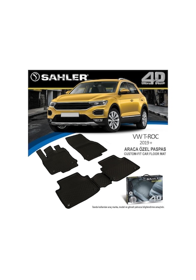 Vw T-Roc Paspas Sahler 4.5D Havuzlu 2019- Sonrası