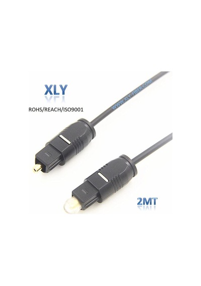 Toslink Fiber Optik Multimedya Ses Kablosu 2.2Mm 2 Metre Uzunluk